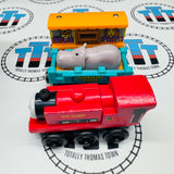 Ivo Hugh and the Zoo Cars with Card (Learning Curve) Good Condition Wooden - Used