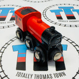 BRIO 33604 Red Engine Fair Condition Wooden - Used