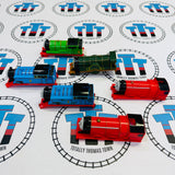 Train Tops for Customization/Replacement Parts #1 (SEE NOTES) Used - Trackmaster Revolution