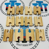 Mini Track 2” F/F 12 Pieces Bulk Pack BIGJIGS Rail Wooden - NEW in Box