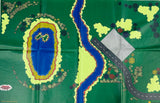 Thomas Wooden Railway Cloth Playmat with Quarry (1993) - Used