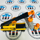 BRIO 33734 Mega Crane & Load Kit (Different Figure and Sign) Wooden - Used