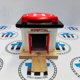 Rescue Hospital with Ambulance (2002) Fair Condition #3 Wooden - Used