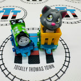 Percy - Fizz ‘n Go Percy with Cargo Car & Cat Used - MINIS