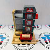 Sodor Paint Factory #2 with 2 Barrels (1 Chipped) and Cargo Car Wooden - Used
