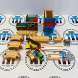 Reg and Percy at the Scrapyard Set #3 Fair Condition Silver Track with Trains - Used