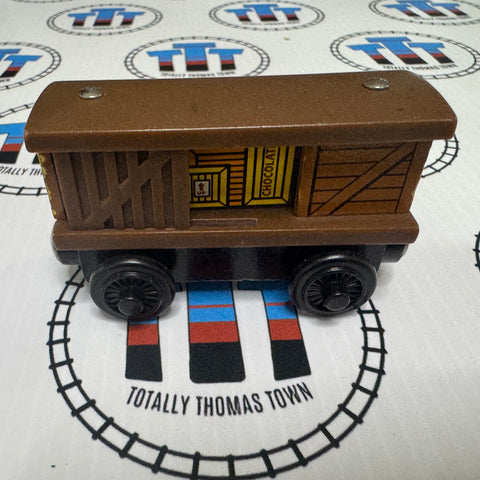 Mr. Jolly's Chocolate Box Car (Learning Curve) Wooden- Used
