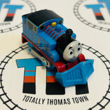 Thomas with Snowplow Newer Face Missing Sticker Capsule Plarail Pull Along - Used