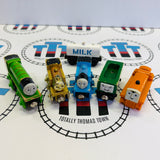 Train Value Pack for Customization #19 Fair/Poor Condition Chipping Paint/Discoloured/Missing Pieces Thomas Brand Wooden - Used