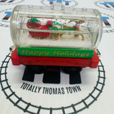 Snow Globe Car with Reindeer Cracked Wheel (2003) Take Along - Used