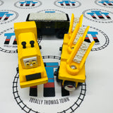 Sodor Railway Repair Wooden #3 (Learning Curve 2001) Missing Back Chute Fair Condition Rare - Used