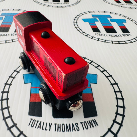 Red Engine #13 Generic Brand Wooden - Used