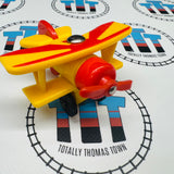 Tiger Moth Plane Red Blades #4 (Learning Curve 2002) Wooden - Used