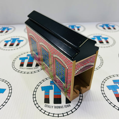 Special Engine Shed Good Condition #3 Rare Wooden - Used