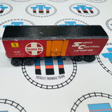 Whittle Shortline Santa Fe Box Car Generic Brand Wooden - Used