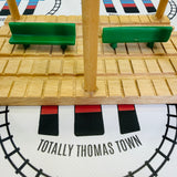 Knapford Station #4 Rare Glued Together Clickity Clack Wooden - Used
