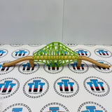 Green Suspension Bridge with Ascending Track Generic Brand Wooden - Used