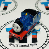 Clear Glitter Surprised Edward Peeling/Missing Stickers Capsule Plarail Wind Up - Used