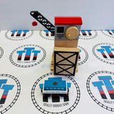 Sodor Cargo Co. Crane #3 Clickity Clack with Cargo Car (1997) Very Good Condition Wooden - Used