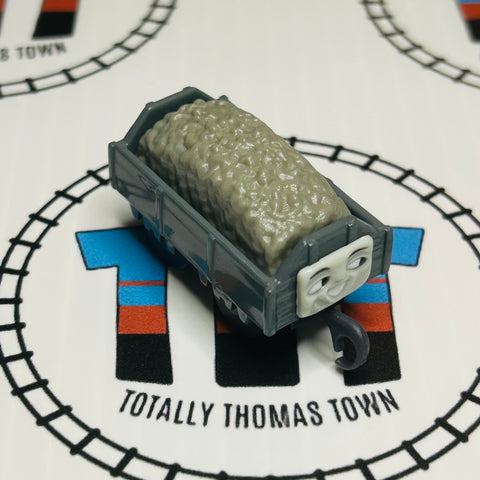 Grey Troublesome Truck with Gravel Pull Along Capsule Plarail - Used