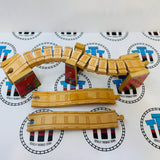 Wacky Track Bridge #1 Good Condition Wooden - Used
