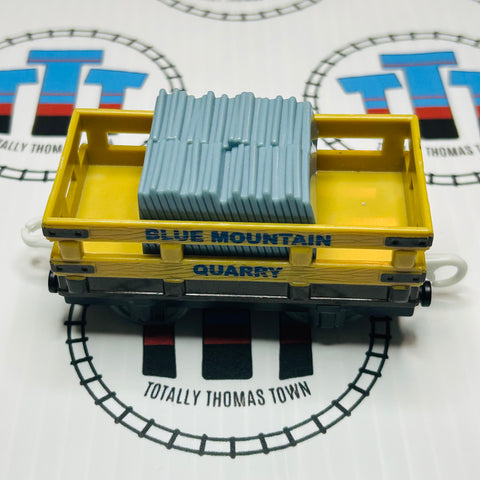 Blue Mountain Cargo Car with 1 Slate Cargo Used - Trackmaster