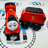 James & Tender (Mattel) Fair Condition Wooden - Used