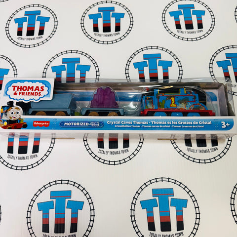 Crystal Caves Thomas All Engines Go New in Box - Trackmaster Revolution