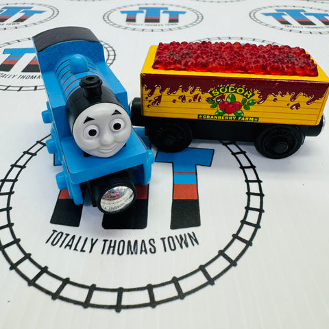 Thomas' Cranberry Spill (Mattel) Good Condition Wooden - Used