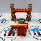 Misty Island Crane Damaged (Comes Off Base) Wooden - Used