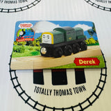 Wooden Railway Character Cards Used A - D (1 Card) Choose Your Option