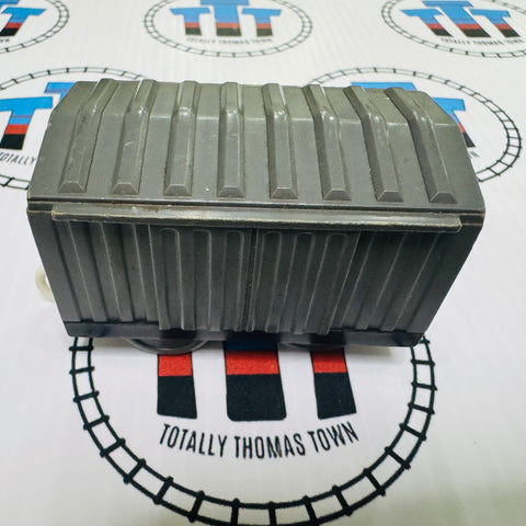 Grey Box Car Fair Condition Used - Trackmaster/TOMY