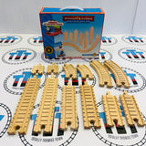 Straight & Curved Expansion Pack Clickity Clack Thomas Brand Wooden - Used in Box