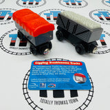 Giggling Troublesome Trucks with Card (Learning Curve) Good Condition Wooden - Used