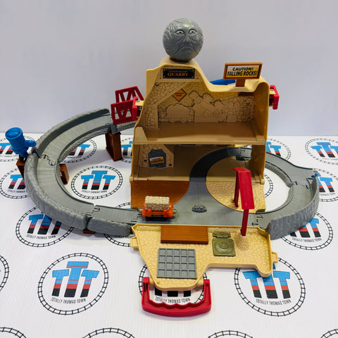 Center Island Quarry Portable Playset Complete with Boulder and Sounds Used - Take Along