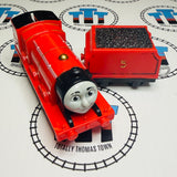 James & Tender (2013 Mattel) Worn Tender Noisy Used - Trackmaster Revolution