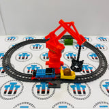 Cassia Crane & Cargo Set (Missing Building/Ramp) Used - Trackmaster Revolution