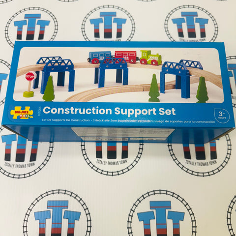 Construction Support Set Wooden - New in Box