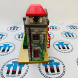 Deluxe Fire Station #1 with Lights and Sound (Slightly Chipped Track/Low Water) Wooden - Used