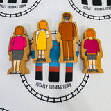 Family of Four #3 (Learning Curve 1996) Wooden - Used