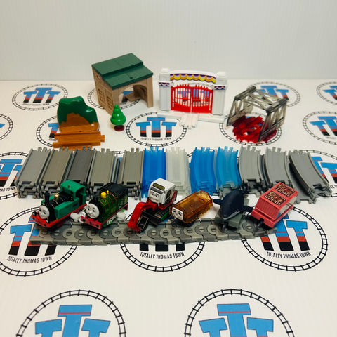 Capsule Plarail Set #1 See Notes - 60 Pieces Used