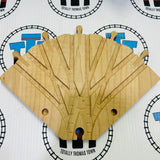 Roundhouse 1996 with Older Style Switch Track #3 Good Condition Ultra Rare Wooden - Used