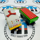 Fog Horn Cars with Card (Learning Curve) Good Condition Wooden - Used