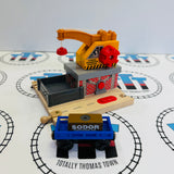 Cargo Transfer Station #2 with 1 Cargo Piece and Cargo Car Wooden - Used