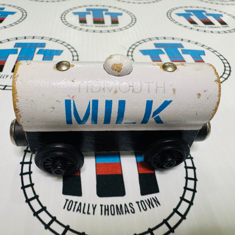 Tidmouth Milk Tanker Flat Magnet (Learning Curve 1994) Rare Fair Condition Wooden - Used