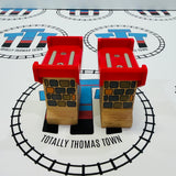 BRIO Riser Block Older Style 2 Pieces Fair Condition - Used