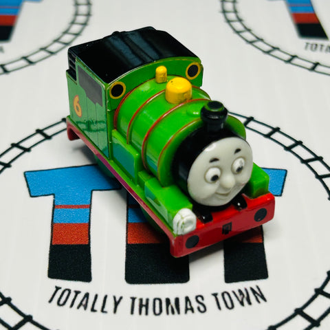 Percy Older Version Damaged Coupling Capsule Plarail Pull Along - Used