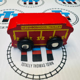 Neighborhood Trolley Train Wooden  - Used