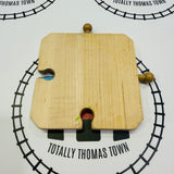 Rail Crossing without Stop Signs with Rivets or Knobs (Marked/Stained) Used - Thomas