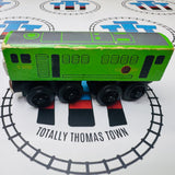 Boco Flat Magnet Grey Top Rare Chipping Paint Wooden - Used